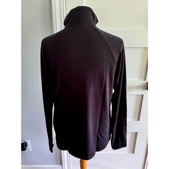 Icebreaker Bodyfit 260 1.4 Merino Wool Pullover. Size XL. Black. - Picture 6 of 8